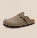 Smooth Vegan Leather Clogs by Qom