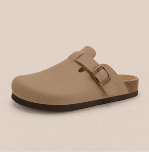 Smooth Vegan Leather Clogs by Qom