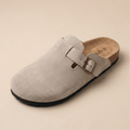 Genuine Suede Clogs by Qom